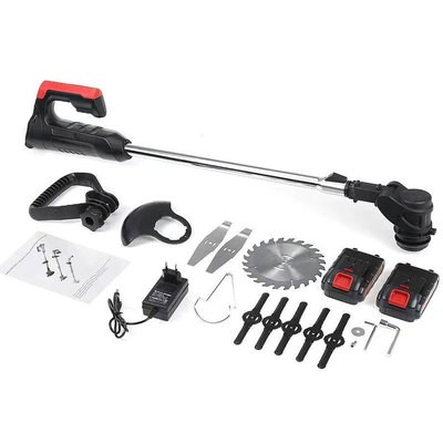 锂电割草机家用小型除草机锂电池充电打草机多功能锄草神器大功率图5