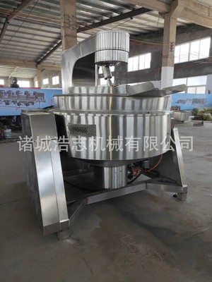 直销辣椒酱自动行星炒锅 商用全自动行星搅拌炒锅 炒菜机现货图4