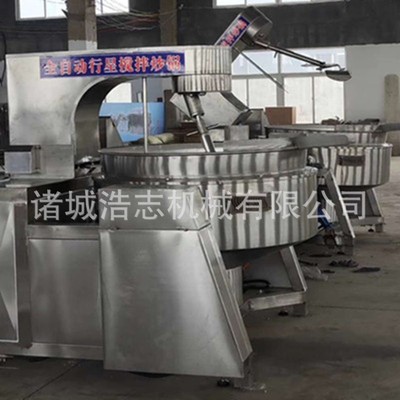 直销辣椒酱自动行星炒锅 商用全自动行星搅拌炒锅 炒菜机现货图3