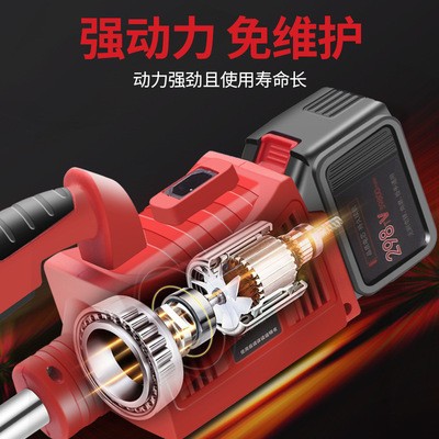 华巡无刷充电式电动割草机锂电多功能打草除草机绿篱机高枝锯园林图2