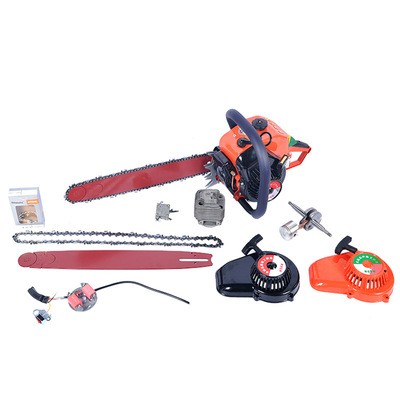 大功率汽油链锯伐和配件 手持摩托锯园林消防链锯 家用便携式油锯图4