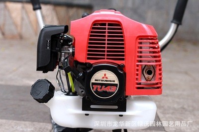 挂式割灌机 直杆侧式割草机 剪草除草割灌机日本三菱TU43割草机图3