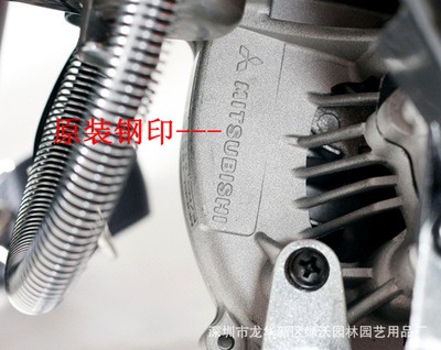 挂式割灌机 直杆侧式割草机 剪草除草割灌机日本三菱TU43割草机图5