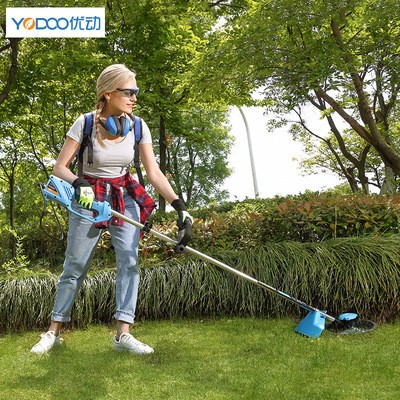 YD-108裸机优动充电式打草机割灌机家用除草机无刷电动割草机图2