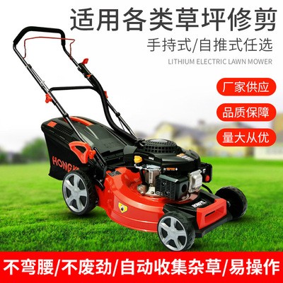 自走式割草机本田多功能打草机 除草机 汽油草坪机自动草坪割草机