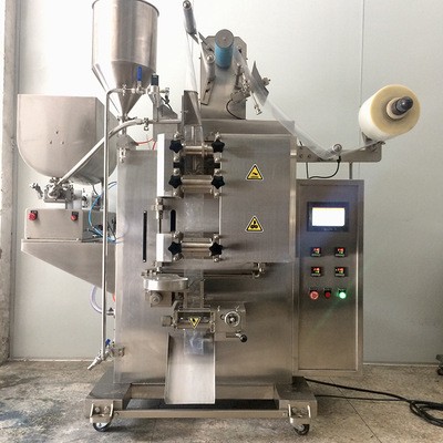 酱料油料液体包装机 液油酱三合一包装机 经纬包装机型图3