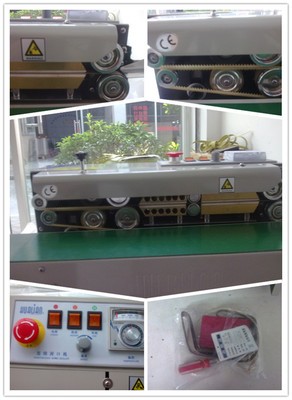 现货批发华联连续封口机自动封口机复合袋封口机铝箔袋自动封口机图3