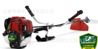 四冲140割草机小型家用侧挂背负式农用开荒打草多功能割灌收割