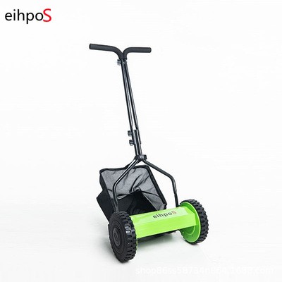 厂家现货供应无动力手推式滚刀割草机 12寸T型款园林园艺草坪修剪图5