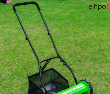 工厂货源代发无动力手推式割草机家用园林修剪工具滚筒式草坪除草图2