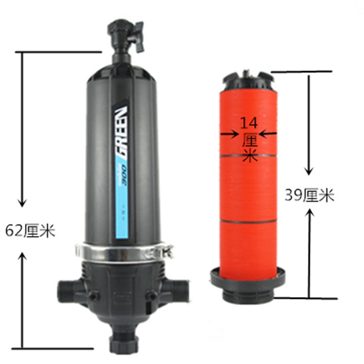 叠片式过滤器 农业灌溉过滤 农用滴灌喷灌首部泥沙杂质过滤设备图4