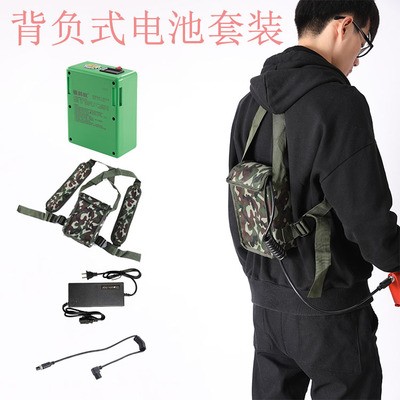 家用锂电割草除草机 充电式草坪修剪打草机 园林工具电动锄草机图5