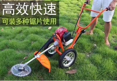 厂家直销小型手推二冲程割草机打草机四冲程新款草坪机汽油割草机图3