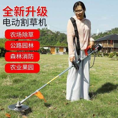无刷电动割草机小型背负式割草机锂电池电动割草机充电式割草机图2