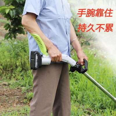 充电式割草机 锂电小型家用大功率除草机 无绳电动园艺工具草坪剪图3