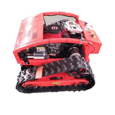 微型遥控割草机 四驱履带草坪割草机配置 全自动杂草修剪机报价图5