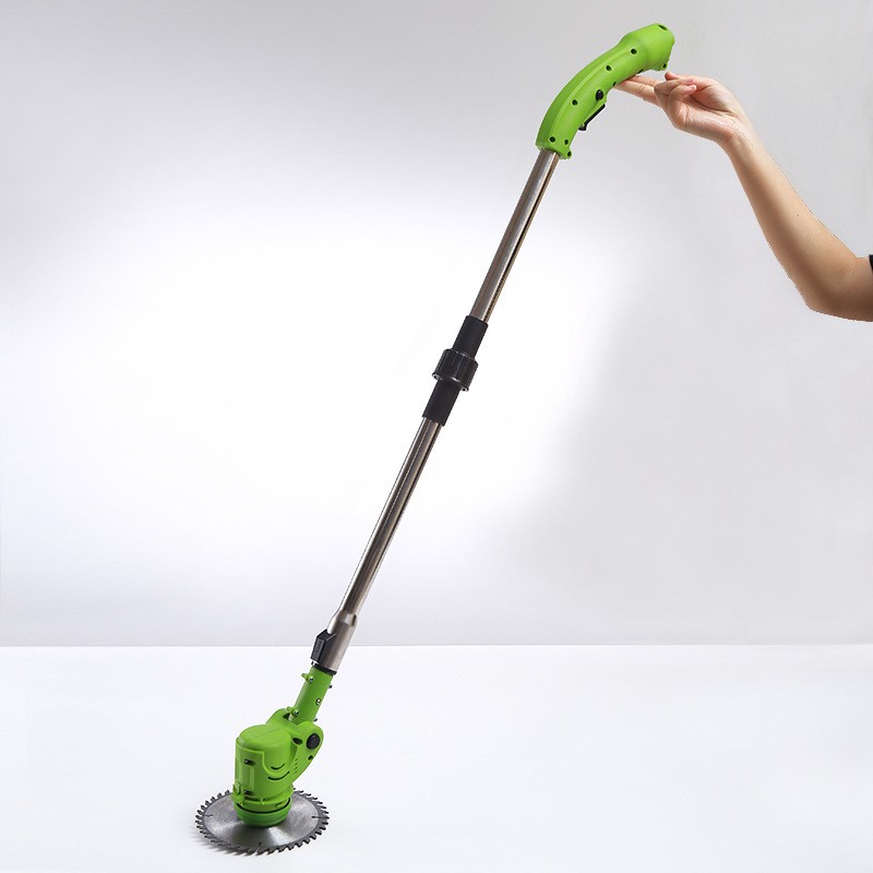 定制境专供锂电割草机手持充电式除草机外贸款可折叠打草机批发图3