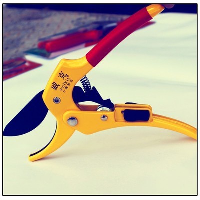 园林剪刀 台湾威克滑轮省力修枝剪绿化园林剪园艺果枝剪SK5钢材图4