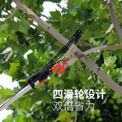 台湾威克伸缩高枝剪3m5m高空树枝剪厂家园林工具修剪高处树枝剪刀图2