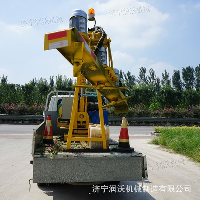 大型车载式绿篱修剪机市政园林绿化厂家直供城市中分带树枝修剪机