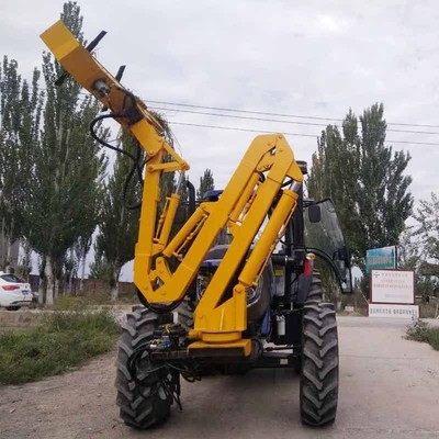 大型车载式绿篱修剪机市政园林绿化厂家直供城市中分带树枝修剪机图4