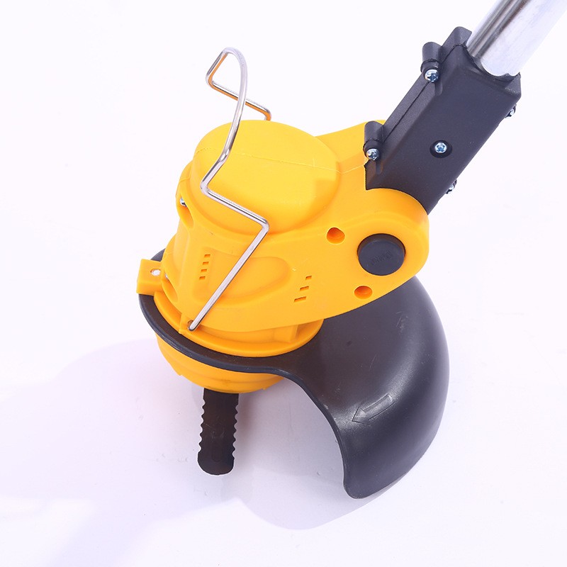 新款电动割草机农用家用除草机锂电便携园林修剪工具草坪机打草机图2