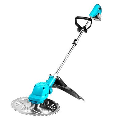 无刷电动锂电割草机充电式小型家用多功能开荒园林大功率除草机图5