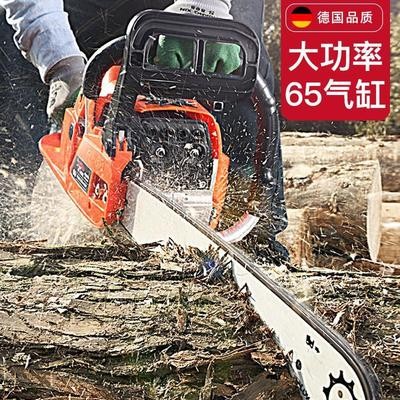 四冲程油锯纯汽油伐木锯德国进口大功率家用小型手持汽油电锯链锯图3