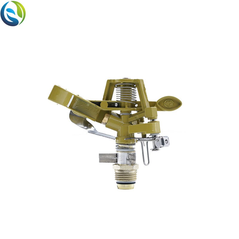 绿润喷灌锌合金可调摇臂喷头旋转草坪绿化360度草地洒水器喷头图4