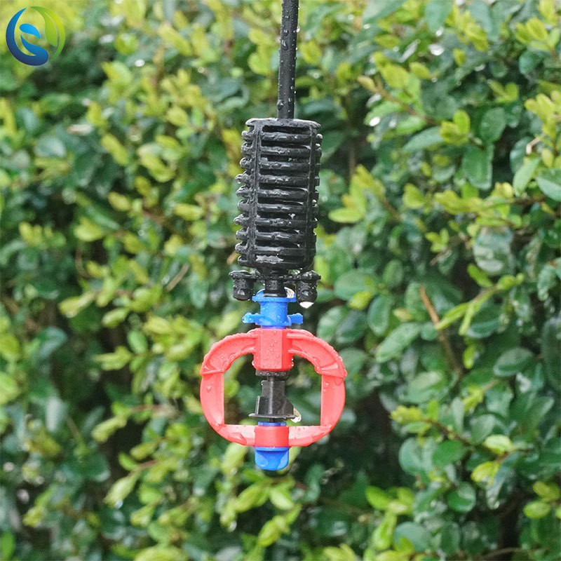 园艺温室大棚蔬菜种植节水育苗微喷头地插喷灌设备滴水自动灌溉图3