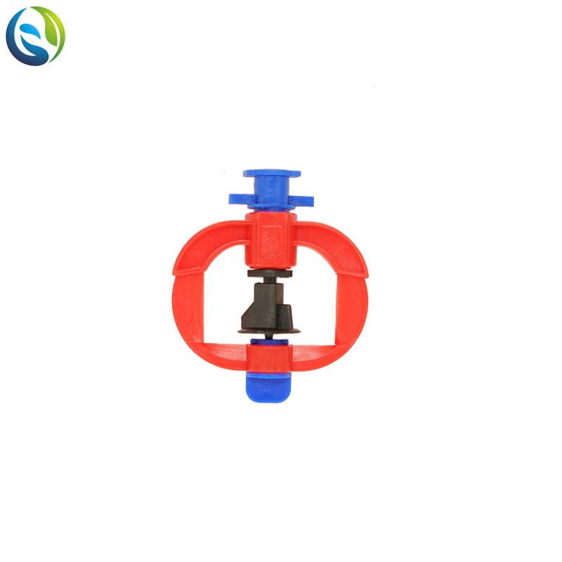 园艺温室大棚蔬菜种植节水育苗微喷头地插喷灌设备滴水自动灌溉