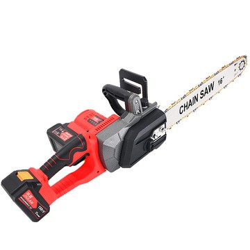 充电式电锯大功率电链锯木工锯伐木锯电动据链条锯家用锂电锯图5