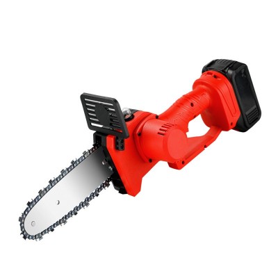厂家直供小型便携式砍树机大概率油锯轻便单手链锯伐木汽油电链锯