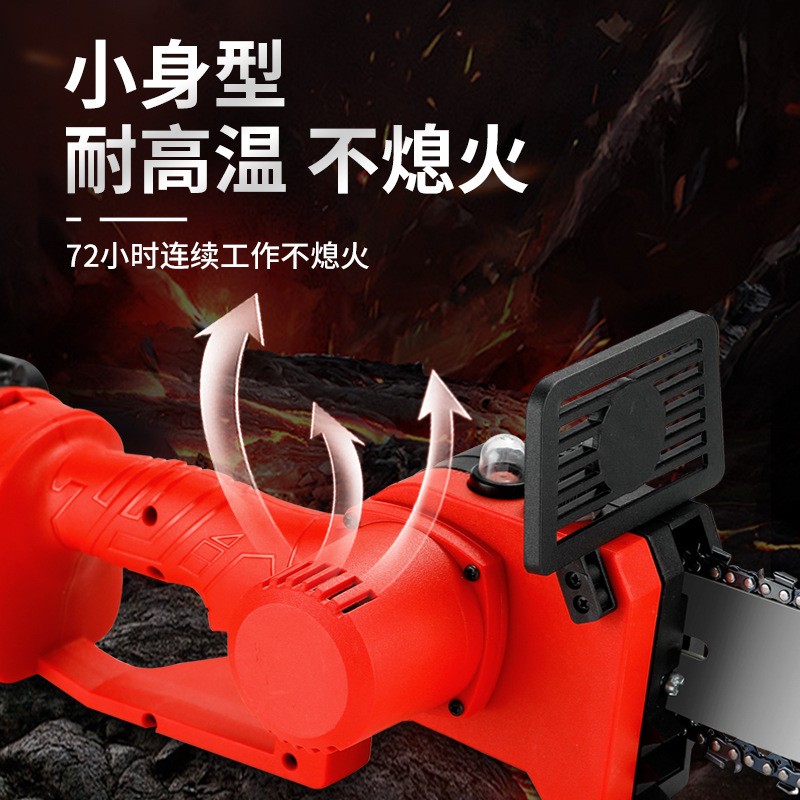 厂家直供小型便携式砍树机大概率油锯轻便单手链锯伐木汽油电链锯图2