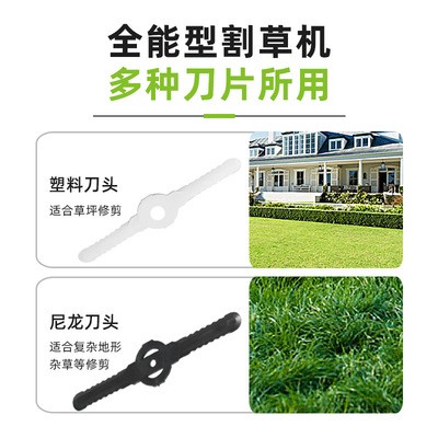 家用多功能修草机电动割草机小型便携除草机充电式割草机图2