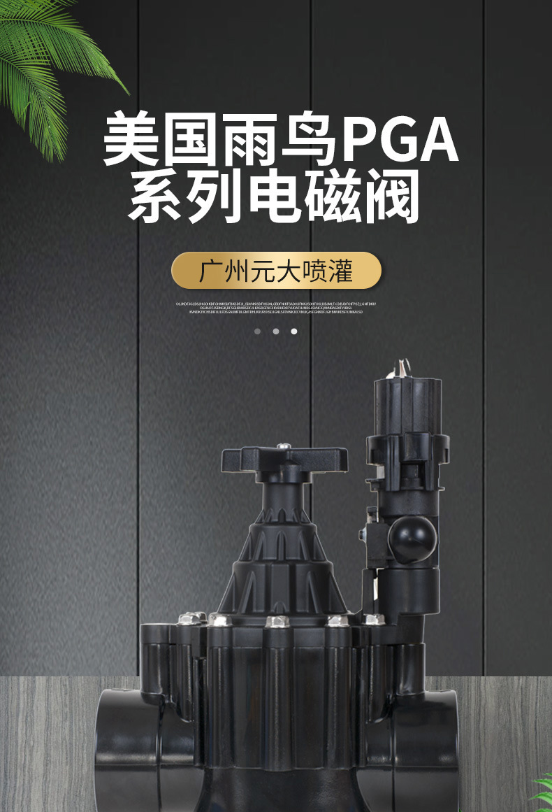 美国雨鸟PGA系列铜电磁阀xqy_01