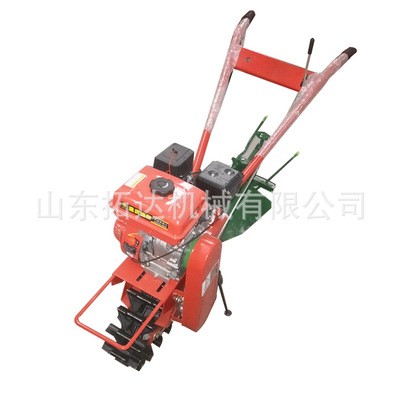 批发履带微耕机小型手扶微耕机柴油家用果园开沟施肥机犁地机图5