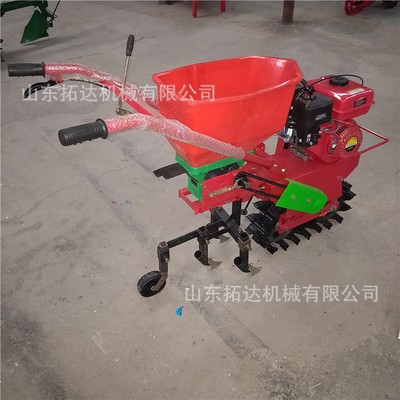批发履带微耕机小型手扶微耕机柴油家用果园开沟施肥机犁地机图3