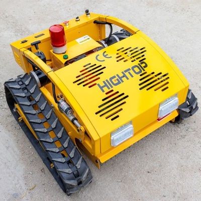 出口汽油遥控割草机 大马力全自动智能草坪机 果园堤坝荒地除草机图4