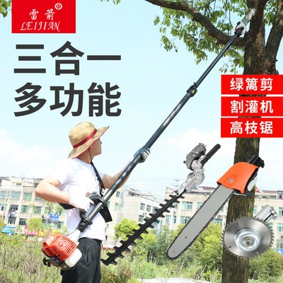 顺流高枝锯配件割草机改装高枝锯油锯头汽油高枝锯头电动高枝锯头图3