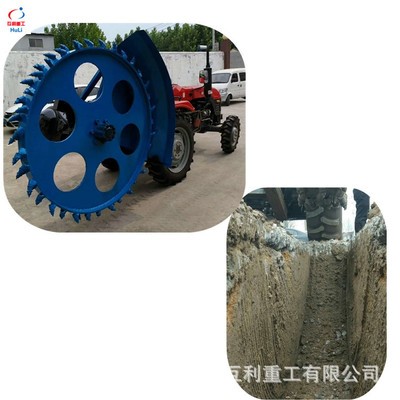 曲阜厂家直销盘式开沟机 蔬菜农作物开沟培土机 多功能田园管理机图2