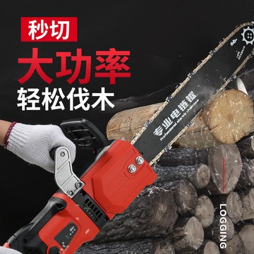 雷箭直柄大功率电链锯伐木链条锯工业级家用木工厂使用图2