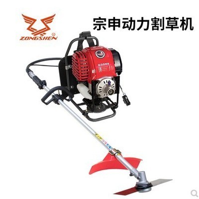 供应重庆宗申4冲程原装小旋风动力背负式除草机割草机