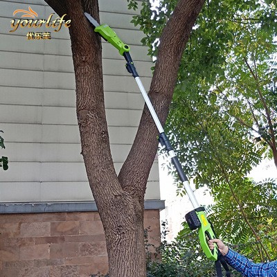 锂电高枝锯高空锯电动高枝剪伸缩高空剪多功能绿篱修剪机可伸缩图2