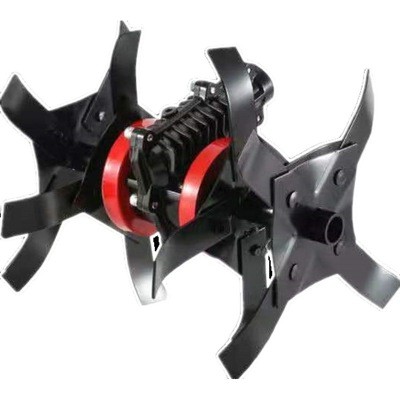 割草机松土轮除草轮防缠草松土机松土轮开沟除草机总成刀片配件图5