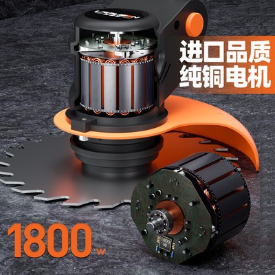 锂电割草机小型家用除草机手持电动打草机多功能充电式割草神器图2