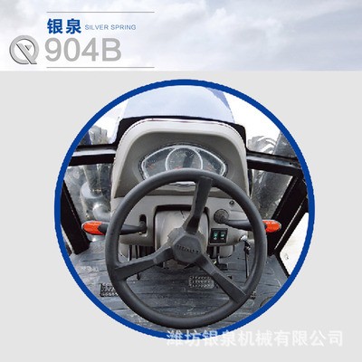 潍坊拖拉机整机银泉90100120hp全柴国三发动机中置油缸图2