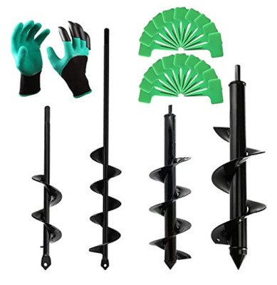 厂家批发小型螺旋杆手电钻地钻钻头种花松土挖坑手提式短杆钻头图5