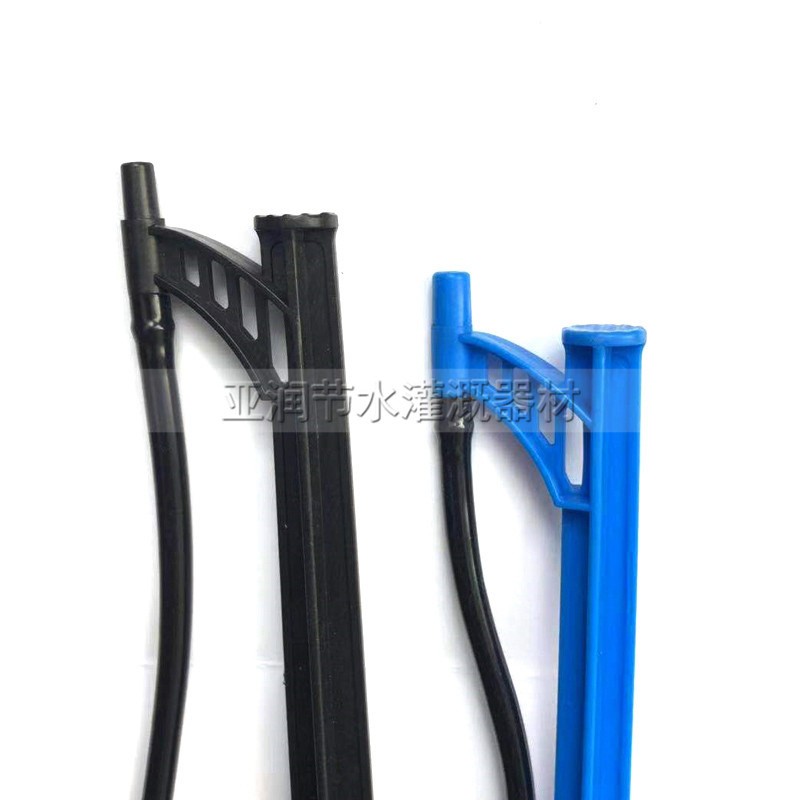 现货直供地插微喷 农业灌溉十字雾化出水均匀灌溉地插微喷图2