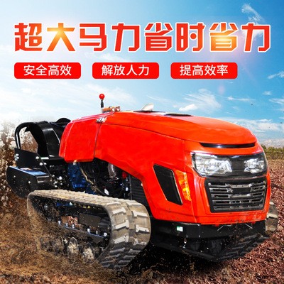 厂家履带旋耕机开沟机 柴油旋耕起垄除草施肥 农用田园管理机图3